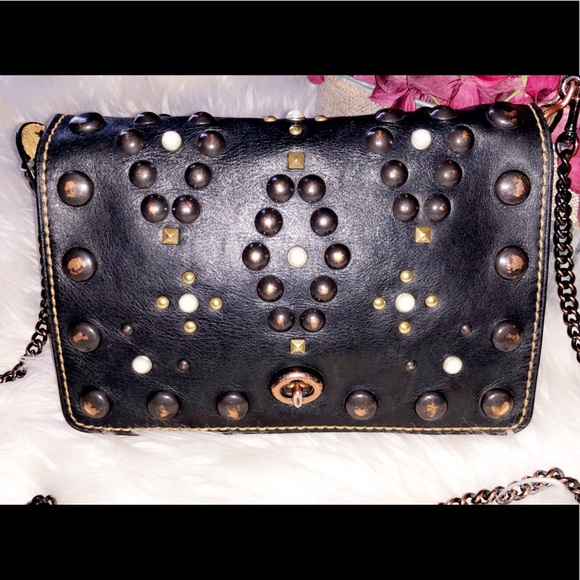 COACH 1941 Dinky Rivet Shoulder Bag - Picture 3 of 11